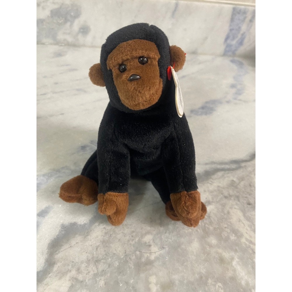 Ty Beanie‎ Baby Congo the Gorilla 1996 Vintage Plush With Tag